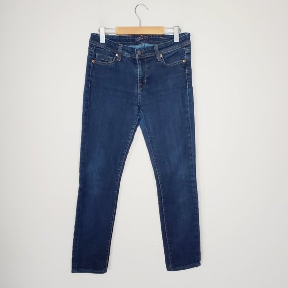 FIDELITY Stevie Skinny Dark Wash Jeans - Picture 3 of 12